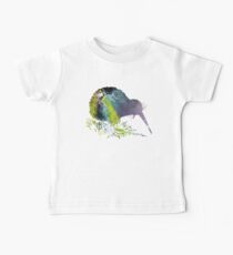Kiwi Bird Art Baby Tee