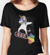 UNICORN DABBING AUDI Women's Relaxed Fit T-Shirt
