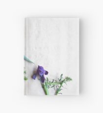 Daffodil with her scottie dog, Iris Hardcover Journal