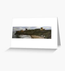 Tynemouth Priory Pano Greeting Card