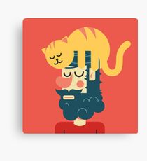 Cats send Canvas Print