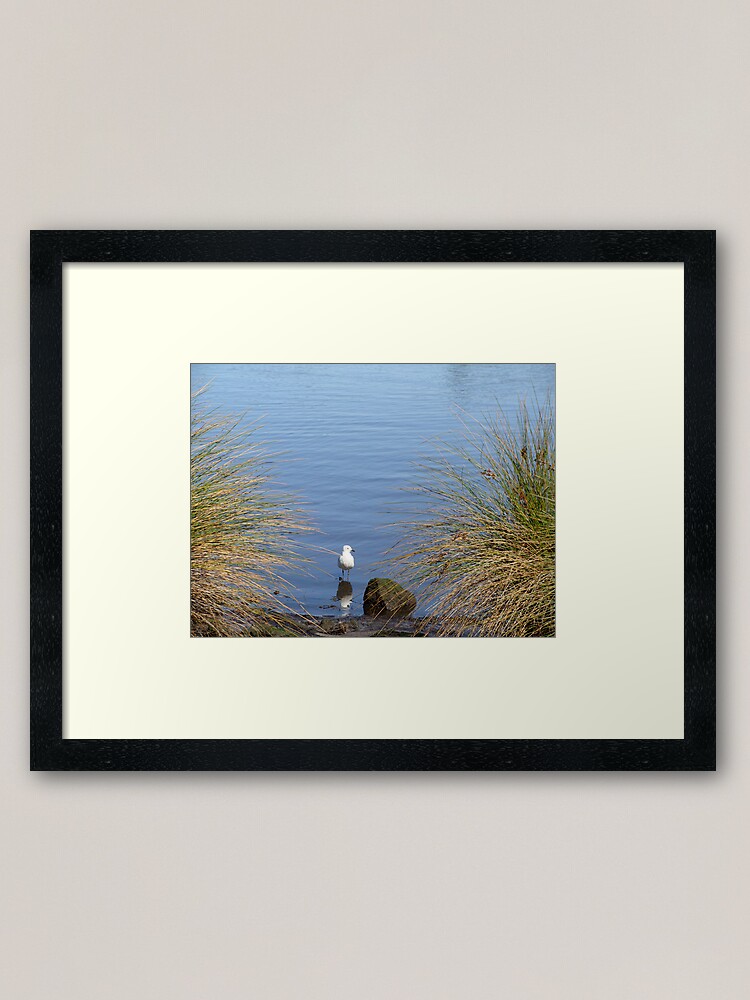 Alternate view of Musing Framed Art Print