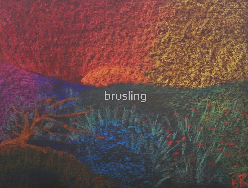 "Spring Color Wheel Landscape" by brusling Redbubble