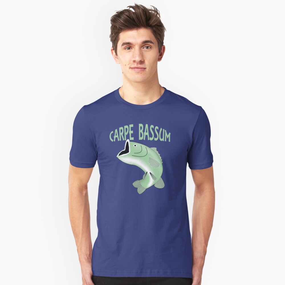 Carpe Bassum - Seize the Bass Slim Fit T-Shirt
