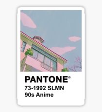 PANTONE Anime des années 90 Sticker