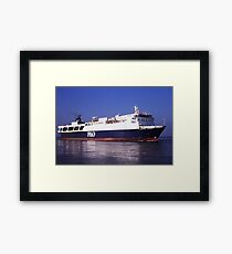 European Pioneer Framed Print