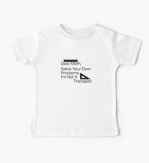 Dear Math Solve Your Own Problems Baby Tee