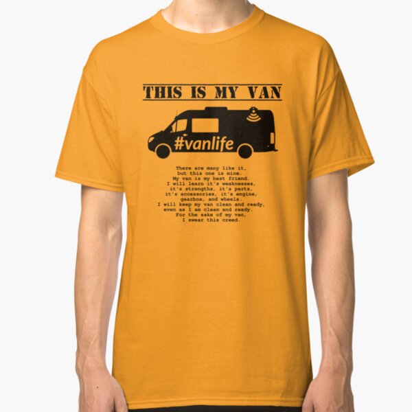 Vanlife Creed Sprinter G2 Classic T-Shirt