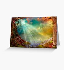 The Secret Grotto Greeting Card