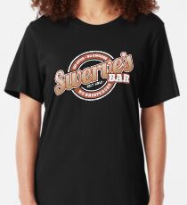 Swerve's Bar - Logo Slim Fit T-Shirt