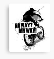 Mountain Bike Canvas Print