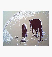 Trusty Steed Photographic Print