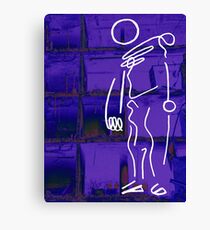 Trash Man Canvas Print
