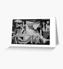 Guernica Painting Pablo Picasso Greeting Card