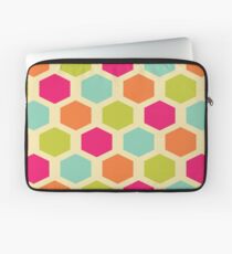 VINTAGE HEXAGON Pop Art Laptop Sleeve