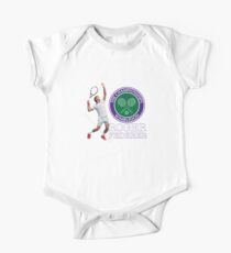 Roger Federer Wimbledon Baby Body Kurzarm