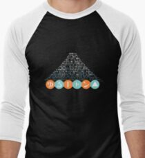 Yuru Camp Mount Fuji Men's Baseball ¾ T-Shirt
