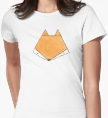 Fox Face Women's Fitted T-Shirt
