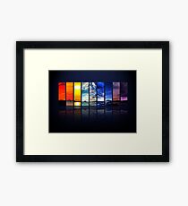 Spectrum of the Sky Framed Print