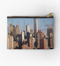 Lower Manhattan Skyline, New York City Studio Pouch