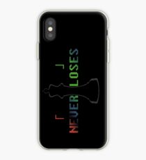 Blank Never Loses iPhone Case