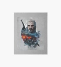 Geralt of Riv The Witcher Art Board