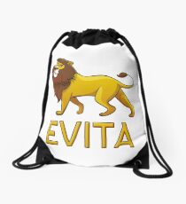Evita Lion Drawstring Bags Drawstring Bag