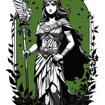 Greek Mythology - Athena Ancient Greek History Dark Academia