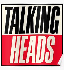 talking heads Poster