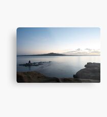 Early morning fishing Metal Print