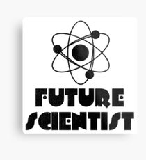 Future Scientist Metal Print
