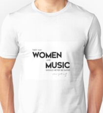 women and music, dated - oliver goldsmith Unisex T-Shirt