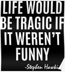 Stephen Hawking Quote Poster