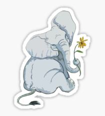 Friendly Elephant Sticker