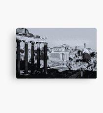 The Imperial Fora, Rome Canvas Print