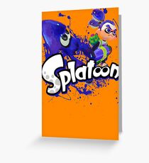 Splatoon - Inkling Greeting Card