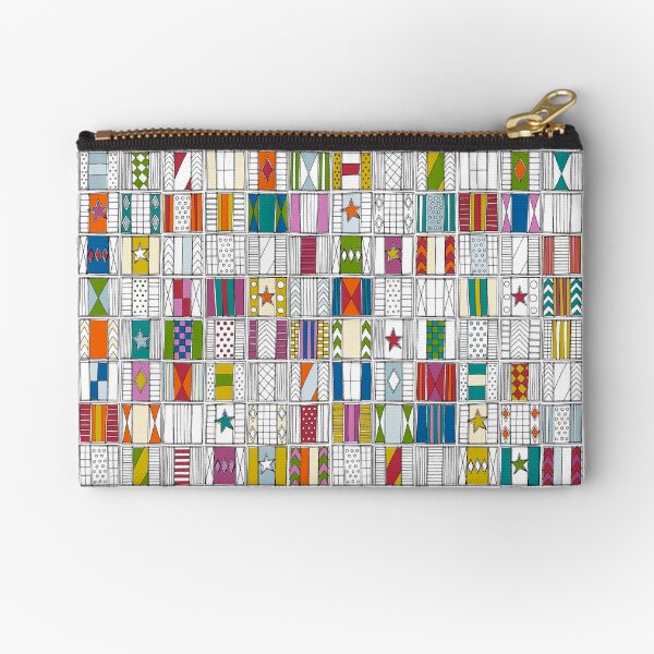 racing silks Zipper Pouch