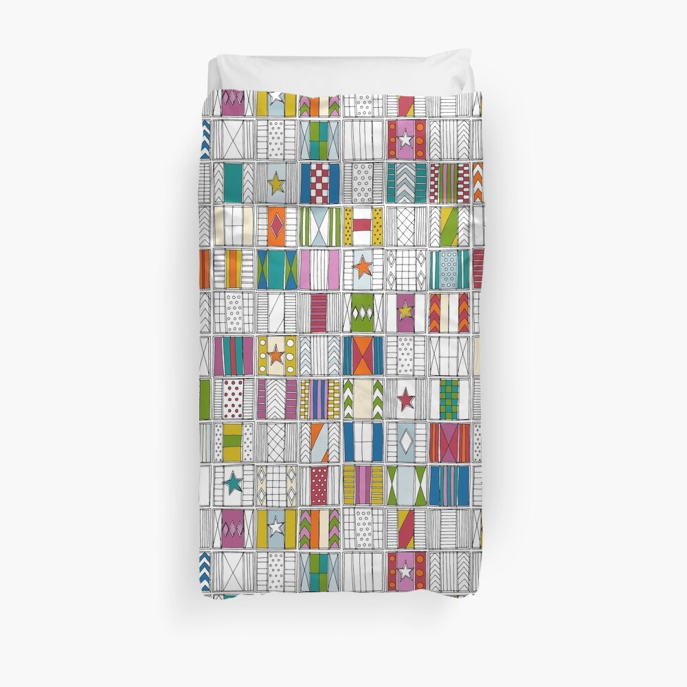 racing silks Duvet Cover
