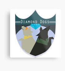 Diamond Dogs Metal Print