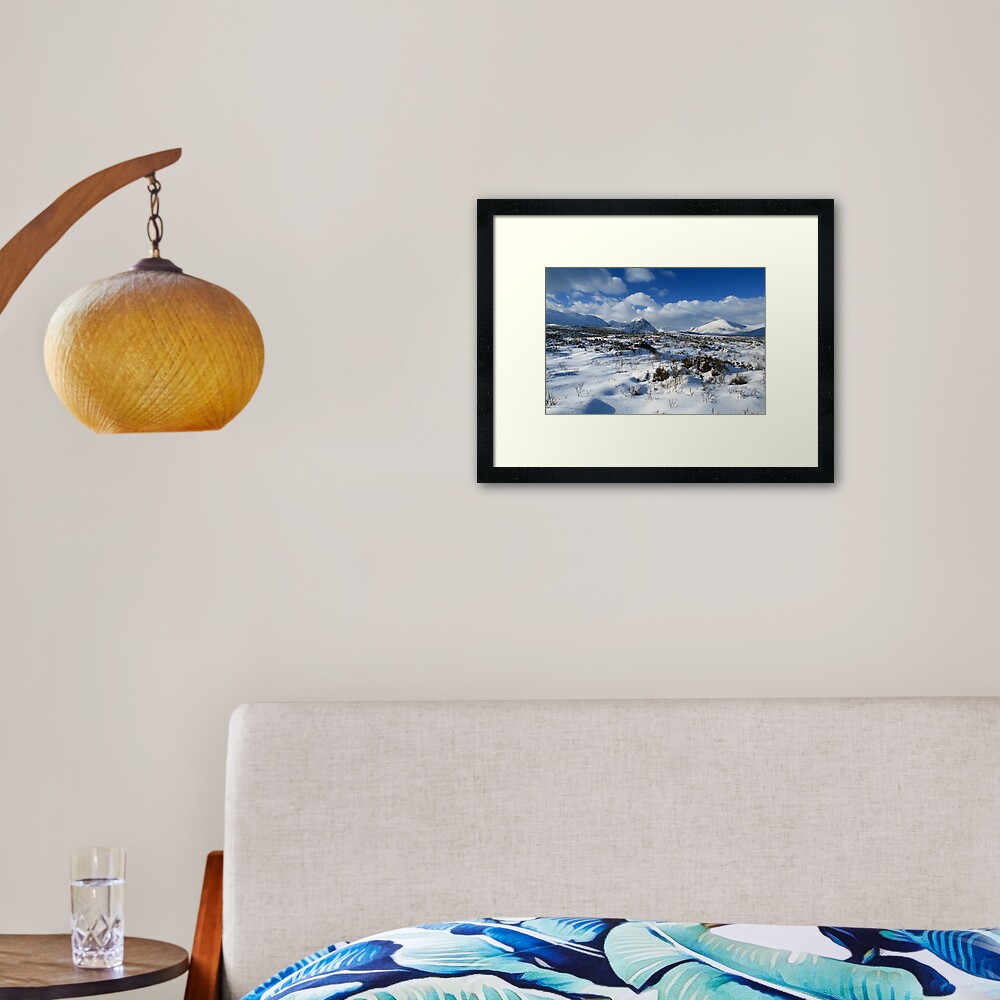 Buachaille View Framed Art Print