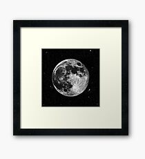 Vollmond Gerahmtes Wandbild