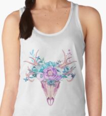 Skull and flowers Women's Tank Top