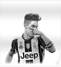 metal dybala mask Poster