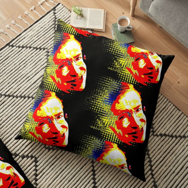 Hawking Waves Floor Pillow