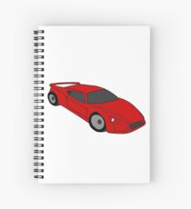 Racing car Spiral Notebook