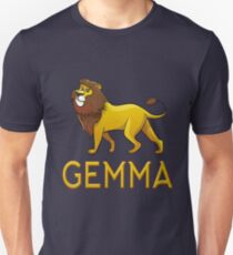 Gemma Lion Drawstring Bags Unisex T-Shirt