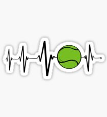 Tennis Tennisspieler Tennisball Sticker