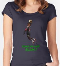PoE Exalted Orb Slam Dunk Women's Fitted Scoop T-Shirt