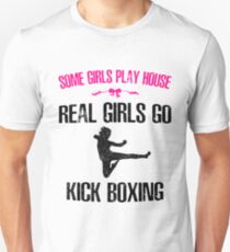 Womans Girls Kickboxing Unisex T-Shirt