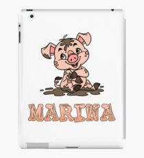 Marina Schweinchen iPad-Hülle & Klebefolie